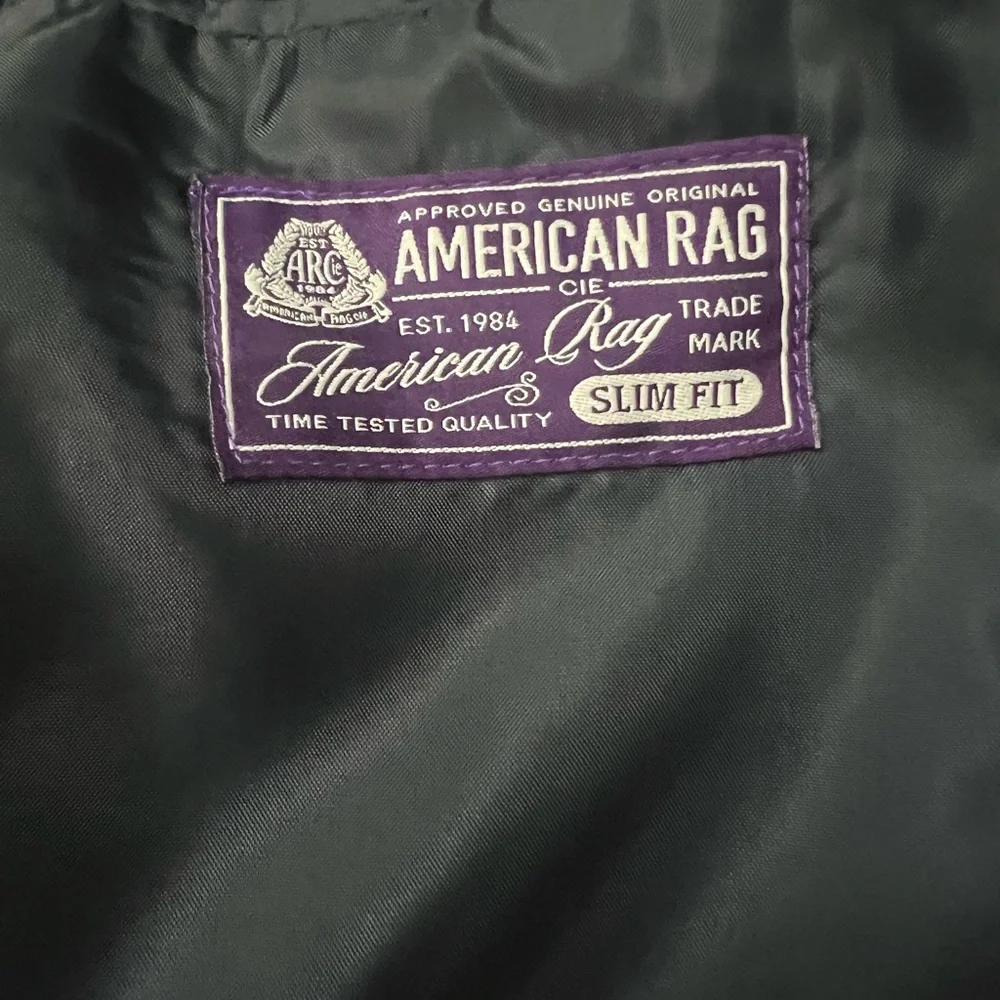 American Rag Navy Sport Coat with White Trim